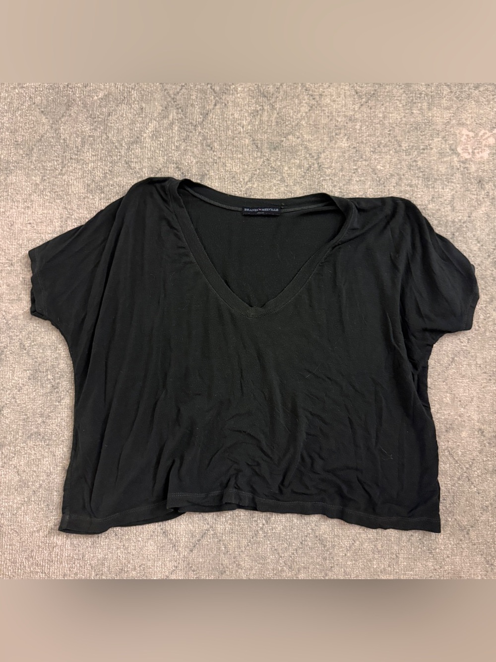 Brandy Melville Navy Blue Tee Shirt